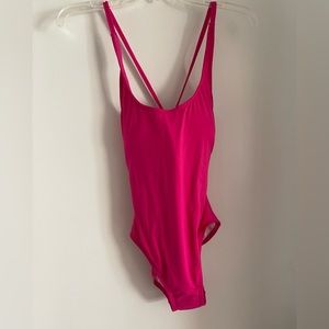 Loft Pink One-Piece Bathing Suit, Size S, NEVER WORN